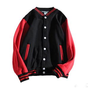 Chaqueta universitaria calentada personalizada para hombre 2025, ajuste holgado aislado con cuello levantado y bordado de letras para equipos deportivos escolares - Product Image 3