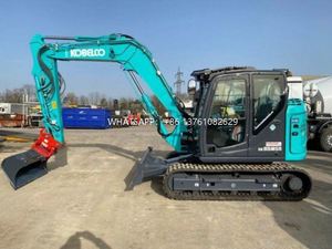 รถขุดตีนตะขาบ Kobelco SK85 มือสองของแท้จากญี่ปุ่น คุณภาพดี ขนาด 8 ตัน รถขุดขนาดเล็ก Kobelco มือสอง - Product Image 6