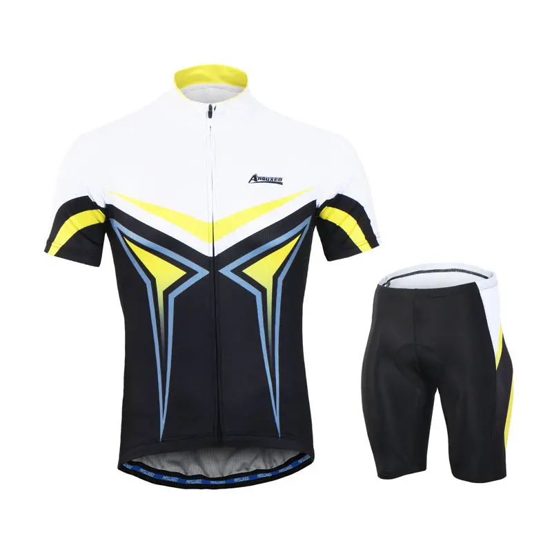 OEM Großhandel Custom Men Fahrrad Rennrad Kleidung Fahrrad bekleidung Tragen Kurzarm Full Zipper Bike Jersey Rad trikot Set