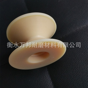 Nylon Bearing <b>Pulleys</b> 100mm Diameter 60mm Shaft High Strength For I Beam Use - Product Image 4