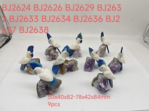 Escultura de Loro en Piedra Natural Brasileña - Product Image 2