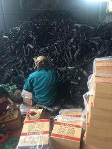 Lytchee Fruit <b>Wood</b> Hardwood BBQ Hardwood <b>Charcoal</b> Round Lump Black <b>Charcoal</b> with High Heating - Product Image 5