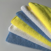 Étiquette de lavage personnalisée 3 couleurs 30*40cm Serviette de nettoyage de voiture en microfibre