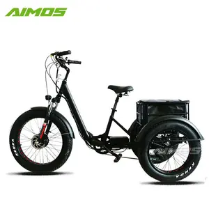 Pedal Sepeda Listrik untuk Dewasa, Pedal Sepeda Motor Moped untuk Dewasa 3 Roda