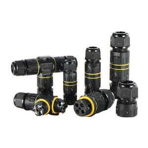 M25B-3コア クイックコネクト IP68 防水 埋設ケーブルコネクタ MMcxタイプ プレミアムコネクタ製品 - Product Image 1