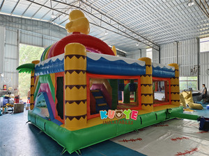<span class=keywords><strong>Château</strong></span> <span class=keywords><strong>gonflable</strong></span> commercial multi-activités avec double toboggan pour fêtes estivales en extérieur, maison de saut <span class=keywords><strong>gonflable</strong></span> - Product Image 5