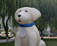 Modèle de chien de la Patrouille Canine gonflable personnalisé, mascotte d'animaux de dessin animé, modèle de chien de dessin animé amusant pour filles, pour décoration extérieure