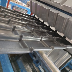 Machine automatique de fabrication de toitures de carreaux glacés en plastique, Machines d'extrusion de feuilles de toit de carreaux en résine - Product Image 2