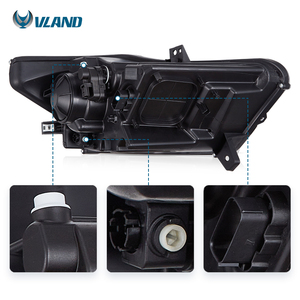 Kit de phares avant LED de style S650 VLAND pour Ford Mustang GT Ecoboost V6 2015 2016 2017 - Product Image 4