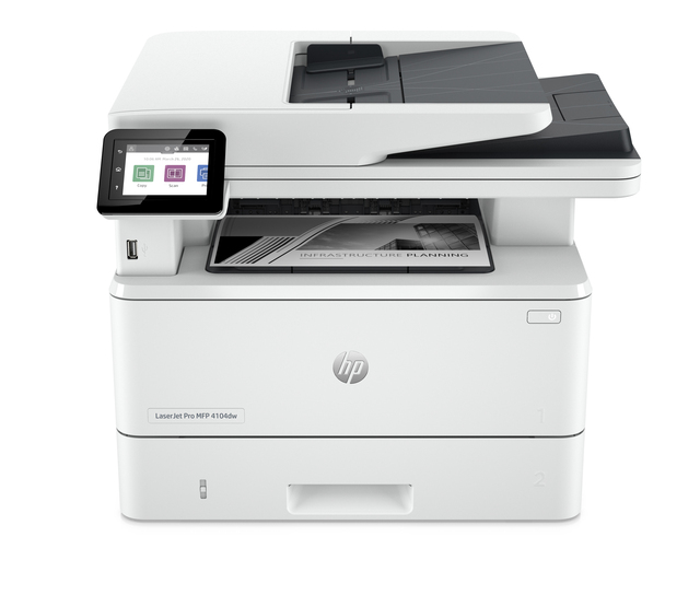 LaserJet Pro MFP 4104dw Duplex Printing Wifi High Printing Speed 40ppm Double Side Scanning Laser Printer