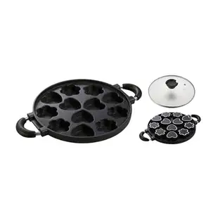 Custom Verschillende Cake Pan Maten 12Cups Hart & Bloem Vorm Cake Pan