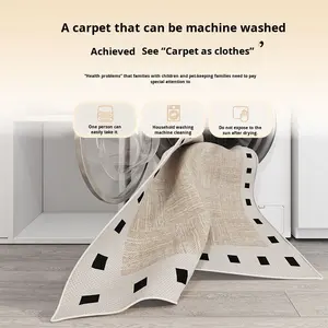 Tapis <span class=keywords><strong>de</strong></span> <span class=keywords><strong>sol</strong></span> pliable professionnel pour salon, en plastique, lavable - Product Image 6