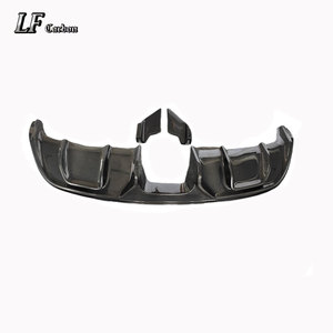 Difusor de Labio para Parachoques Trasero para <span class=keywords><strong>Jaguar</strong></span> <span class=keywords><strong>F</strong></span>-<span class=keywords><strong>Type</strong></span> 2013-2024, Estilo Fibra de Carbono, Repuesto para Parachoques Trasero - Product Image 1