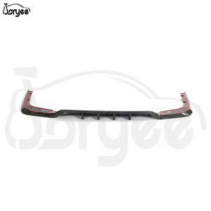 Joryee, difusor de parachoques trasero de fibra de carbono, alerón de escape, Kit de carrocería, piezas de coche para KIA Stinger Hatchback 2018-2023, accesorio de afinación