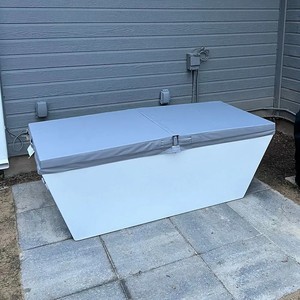 Bañera de Agua Fría para 2 Personas, Unidad Separada, Control Remoto, Máquina de Hielo, Termostato, Material Acrílico, Producto para Baño, Aislamiento - Product Image 5