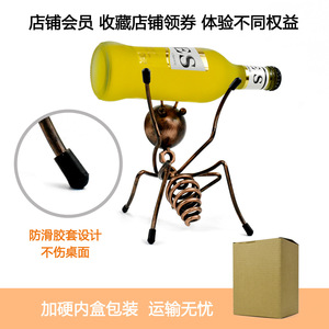 Ornements de <span class=keywords><strong>Cocktail</strong></span> de Bière et de Restaurant en Métal Plaqué Or, Décorations de <span class=keywords><strong>Bar</strong></span>, Porte-Vin en Métal - Product Image 5
