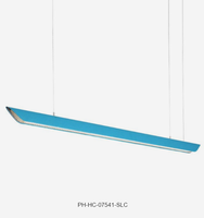 ECOJAS Long luminaire suspendu personnalisé Rectangles Lampes suspendues Led Lumière linéaire pour éclairage décoratif