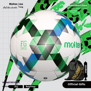 Pallone da <span class=keywords><strong>Calcio</strong></span> Molten Moten per Adulti e Giovani, Test Speciale per Allenamento e Partite, per Studenti, Misura 4 e 5, Realizzato in Materiali PU e Gomma - Product Image 5