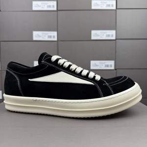 Scarpe Basse Comode in Vera <span class=keywords><strong>Pelle</strong></span> di Alta Qualità con Lacci, da <span class=keywords><strong>Uomo</strong></span> e Donna, Modello Designer Owens, Scarpe Casual da Passeggio - Product Image 1