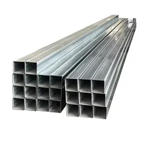 China Supplier DX51D DX52D DX53D Hot Dipped Round Gi Galvanized Square Pipe And Tube
