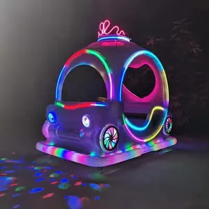 Nieuwe Gloeiende Prinses Zweven Glowing Bumper Auto Kids Bumper Cars Fabrikanten Lichtgevende Bumper Auto
