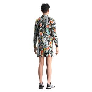 Chemise Hawaïenne Décontractée à Manches Longues pour Homme, Motif Floral Sublimé, Style Plage Estival – Grande Vente - Product Image 6