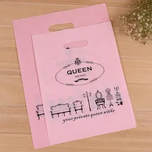 Biodegradable Compostable Plastic Express Courier Postage Custom Logo Poly Mailers Mailing Bags With Die Cut Handle