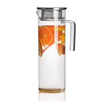 Offre Spéciale variété de bouteilles d'eau froide sont faciles à nettoyer Pichet de jus clair mis dans le réfrigérateur