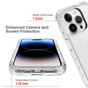 Custodia personalizzata per telefono a doppio strato 2-in-1 con gradiente TPU PC a prova di caduta per <span class=keywords><strong>iPhone</strong></span> 15 14 13 <span class=keywords><strong>12</strong></span> 11 Pro <span class=keywords><strong>Cover</strong></span> di protezione Max - Product Image 6