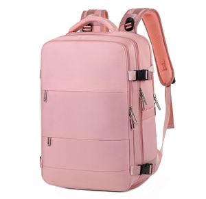 Wholesales Custom Logo Unisex Large Laptop <b>Backpack</b> Unisex Multi-Functional Business Weekend Bag Waterproof Travel Bag with USB - Product Image 3