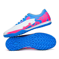 Chaussures de football tendance TF/FG pour adolescents, crampons d'entraînement extérieurs personnalisés en PU avec semelle en caoutchouc, unisexe, directement de l'usine