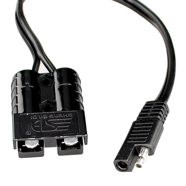 Connecteur de câble d'alimentation étanche à 2 broches, connecteur de prise de fil à courant élevé 50a pour réfrigérateur Waeco/solaire/PV