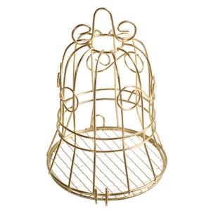 Cage à oiseaux décorative en métal pour l'intérieur, pour ajouter une touche d'élégance à votre jardin avec un look antique charmant - Product Image 4