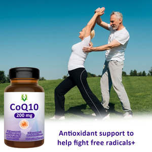 High Potency CoQ10 Softgels Energy Metabolism Heart Function Support Coenzyme Q10 Natural <b>Antioxidant</b> - Product Image 5