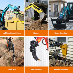 Envío Gratis, Mini Excavadora de 3 Toneladas, Motor de 2 Toneladas Shimadzu, Alta Potencia de Excavación Hidráulica, CE/EPA/EURO 5, Venta al Por Mayor, Compacta - Product Image 3