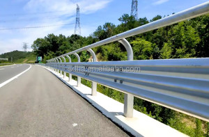 Rel pelindung Jalan Keselamatan dengan rel pembatas jalan raya <span class=keywords><strong>Roller</strong></span> ganda tiga gelombang pagar pembatas lalu lintas untuk pagar pembatas jalan raya - Product Image 2