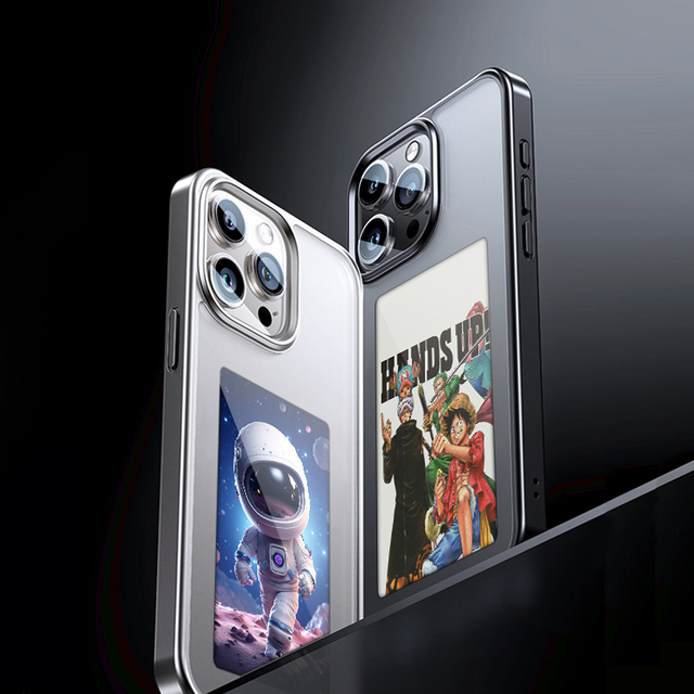 TPU Phone Case Display NFC Connection for iPhone 15/15pro/15pro Max