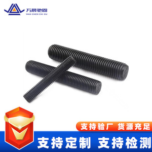 Vis à tête ronde Wan Chen Chi Gu à filetage complet M16 M30 M36, grade 10.9, pour l'industrie chimique, OEM personnalisé - Product Image 2
