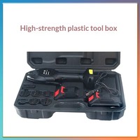 Tang Crimping Hidrolik Listrik Tanpa Kabel Bertenaga Lithium, Alat Crimping Terminal Kabel Isi Ulang, Garansi 1 Tahun untuk Terminal Berinsulasi