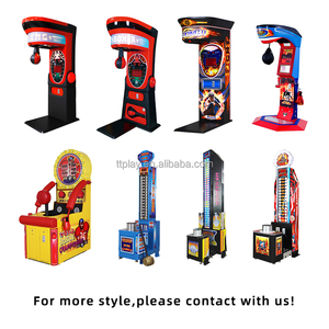 Máquina de Juego de Boxeo Operada con Monedas, Certificada por CE, Directo de Fábrica, Saco de Boxeo Electrónico para Centros de Entretenimiento Interiores - Product Image 6