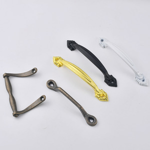 Furniture Handle Zinc Alloy Bar Traditional Cabinet <b>Door</b> Hardware Durable - Product Image 4