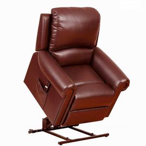 Geeksofa ZOY-silla <span class=keywords><strong>reclinable</strong></span> de cuero <span class=keywords><strong>con</strong></span> masaje para ancianos, sillón de ocio moderno - Product Image 1
