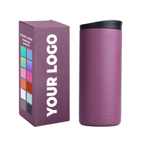Thermos en acier inoxydable à double paroi avec isolation sous vide YOOCAN, logo personnalisé, isolation thermique de 12 à 24 heures, design de couvercle 3 en 1, 16 oz