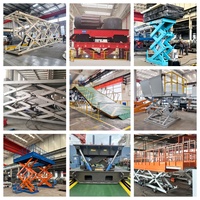 Plateforme de travail surélevée en U personnalisée, table élévatrice hydraulique de 5 m de hauteur pour l'entretien d'équipements de grande envergure