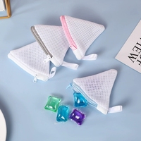 10*10cm Mini taille petite taille sac à linge plus épais pour sac de média filtrant à boule d'aquarium pour le traitement de l'eau