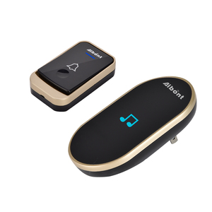 Aiben modèle Q301-BG fournisseur 1000 pieds de portée 43 sonneries bureau Ding Dong maison <span class=keywords><strong>sonnette</strong></span> sans <span class=keywords><strong>fil</strong></span> <span class=keywords><strong>carillon</strong></span> de porte - Product Image 3