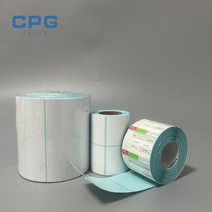 Papel Térmico Premium para Impresora de Etiquetas Industriales 50x30 40x20 Rollo de Papel Térmico para Impresoras de Códigos de Barras Zebra TSC y Otras - Product Image 1