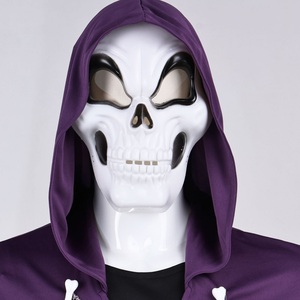 Nuevo Conjunto de Capa con Capucha de Mago Oscuro Medieval, Disfraz de Caballero Cosechador de Cuatro Caballeros para Halloween - Product Image 4