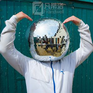 Coiffure <span class=keywords><strong>Mickey</strong></span> Mouse en argent pour Dj, accessoire de Performance, coiffure X max avec lumière Led, Disco - Product Image 2