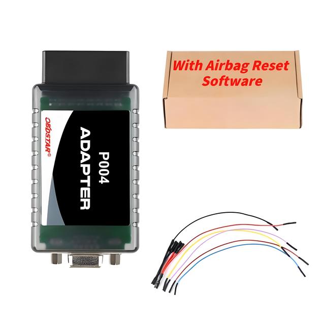 OBDSTAR Ai-r-b-ag Reset Software for OBDSTAR Master Full Version Read Erase DTC SRS Reset Function Get P004 Adapter+Jumper Cable